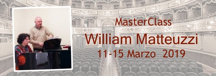 Master class del Maestro  William Matteuzzi