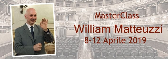 Master class del Maestro  William Matteuzzi