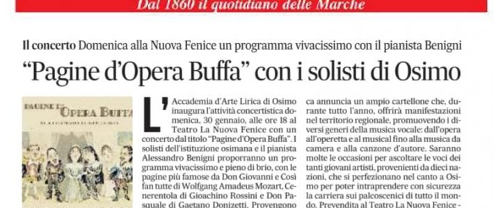 Pagine d’Opera Buffa